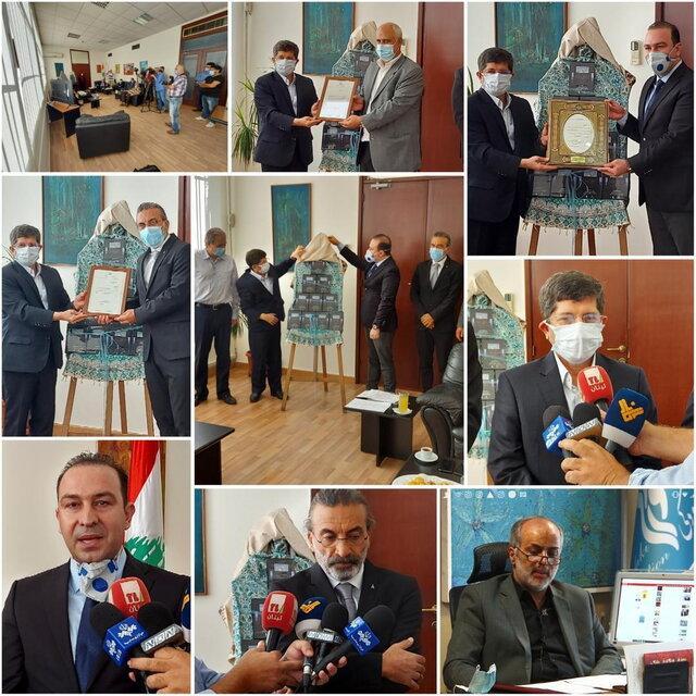 مراسم رونمایی از کلیپ سمفونی بیروت درد تو درد من با حضور مراسم رونمایی از کلیپ سمفونی بیروت درد تو درد من با حضور وزیر فرهنگ لبنان