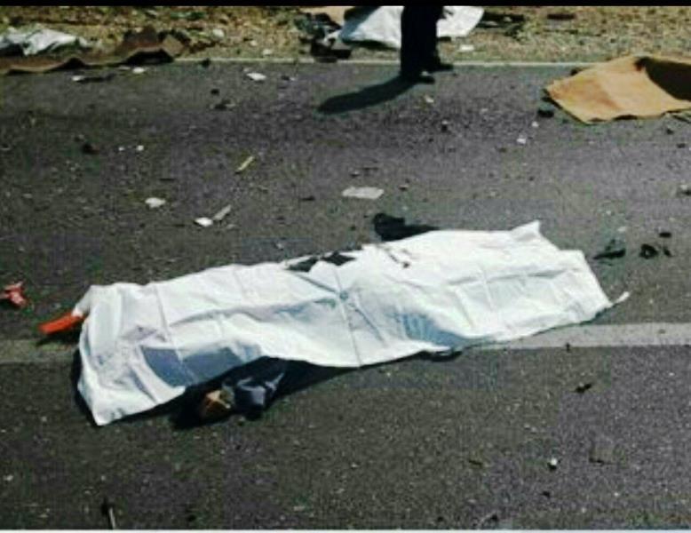فوت عابر پیاده در بزرگراه جناح فوت عابر پیاده در بزرگراه جناح