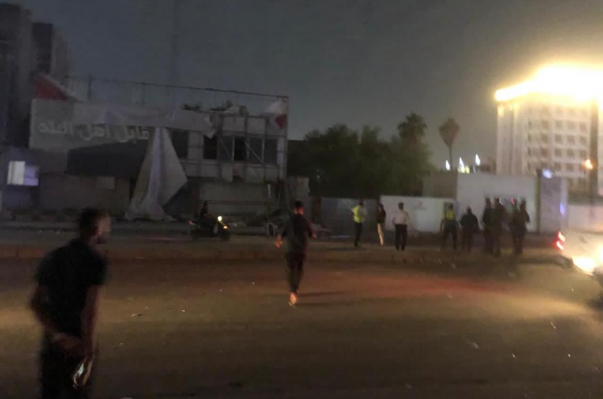 خبرنگاران انفجار در جنوب بغداد