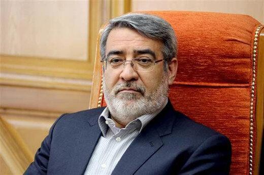 شرح وزیر کشور درباره احتمال تعطیلی تهران