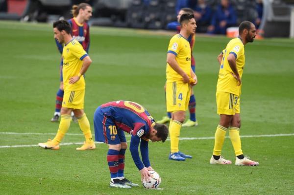 بارسلونا 1 - 1 کادیز؛ تاوان فرصت سوزی!