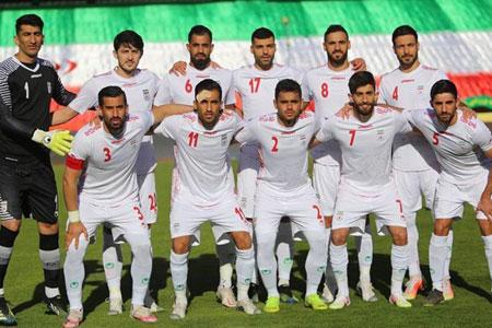 تیم ملی فوتبال ایران دو پله سقوط می نماید
