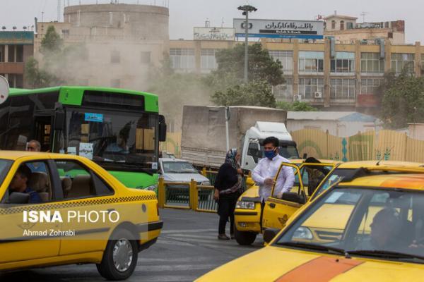 افزایش سرعت وزش باد و خیزش گرد و خاک در 16 استان کشور افزایش سرعت وزش باد و خیزش گرد و خاک در 16 استان کشور