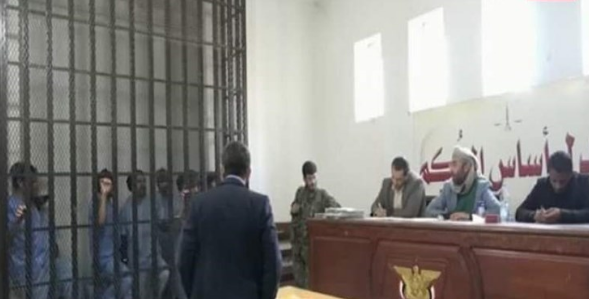 حکم اعدام 5 جاسوس سازمان اطلاعات انگلیس در یمن حکم اعدام 5 جاسوس سازمان اطلاعات انگلیس در یمن