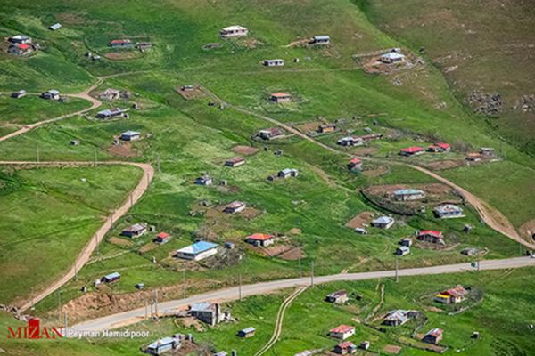 زیبایی چشم نواز جاده اسالم به خلخال