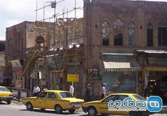 بنای تاریخی شدادیه در میدان مرکزی مراغه ایمن سازی می گردد