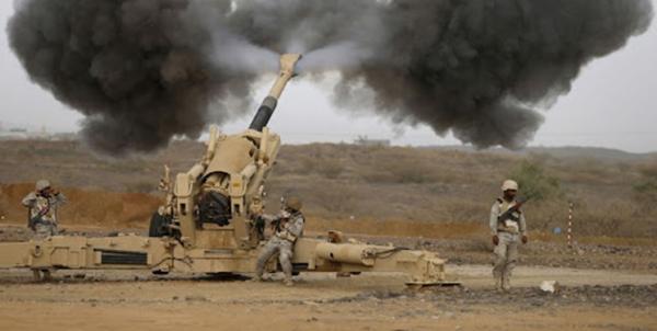 شهادت سه غیر نظامی یمنی در حمله توپخانه ارتش سعودی