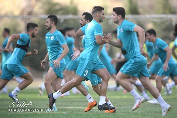 طراحی تمرین استقلال بر اساس بازی با الهلال، مطهری به جمع طراحی تمرین استقلال بر اساس بازی با الهلال، مطهری به جمع آبی ها برگشت