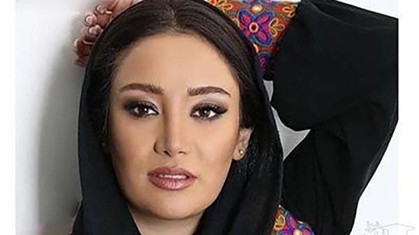 تیپ غیر ایرانی بهاره افشاری در خارج تیپ غیر ایرانی بهاره افشاری در خارج