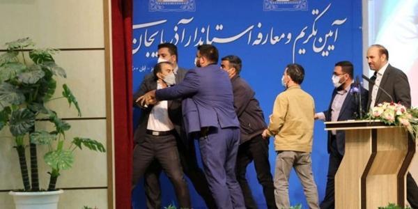 دلیل سیلی خوردن استاندار آذربایجان شرقی مشخص شد علت سیلی خوردن استاندار آذربایجان شرقی معین شد