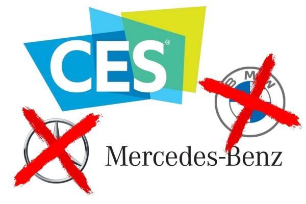 نمایشگاه CES بدون حضور خودرو های مرسدس بنز و ب ام و برگزار خواهد شد