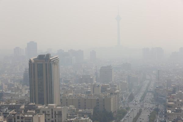 شرایط قرمز در 28 ایستگاه سنجش کیفیت هوای تهران ، کدام منطقه آلوده ترین ایستگاه شد؟