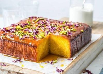 طرز تهیه کیک شربتی (کیک باقلوا) به 2 روش در فر و ماهیتابه